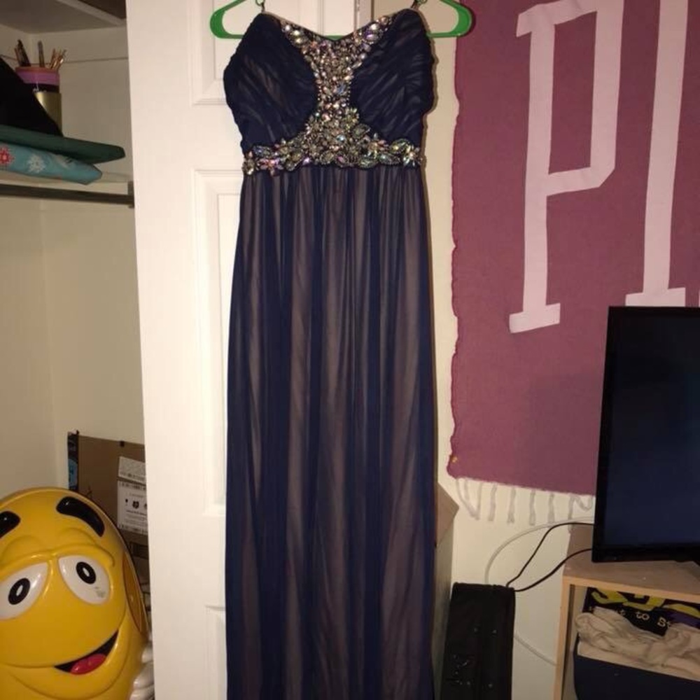 DEB Long Prom Dress